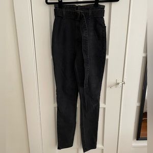 Reformation High Rise Kayo Skinny Jeans with Belt